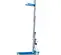 Blue and Silver Genie 700-1,000 lbs. 13-15 ft. manual material lift