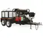 White and black MiTM 3,500 psi towable pressure washer