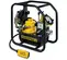 Yellow and black Enerpac hydraulic air pump for torque wrench