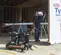 Black MI-T-M Air Compressor, 13 CFM, Gas Powered