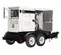 White and black MULTIQUIP 56-64 kW Towable Generator, Tier 4 Diesel