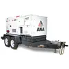 Black and white ANA Towable Generator, Diesel/Battery Hybrid