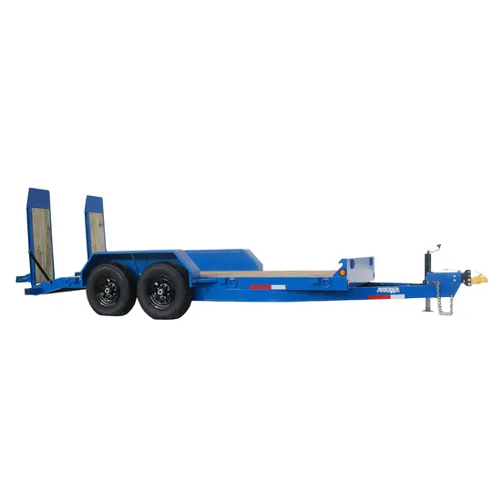 Blue Anderson Drop Deck Trailer