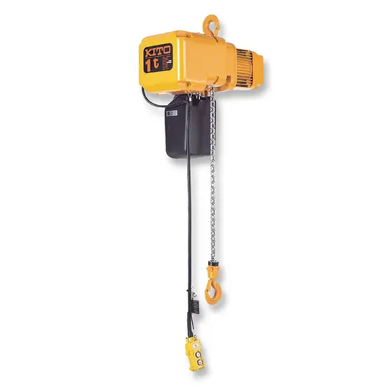 Yellow Kito electric chain hoist