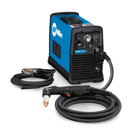 Blue and black MILLERELEC Plasma Cutter, 7/8 in. Capacity, 209-230 volt
