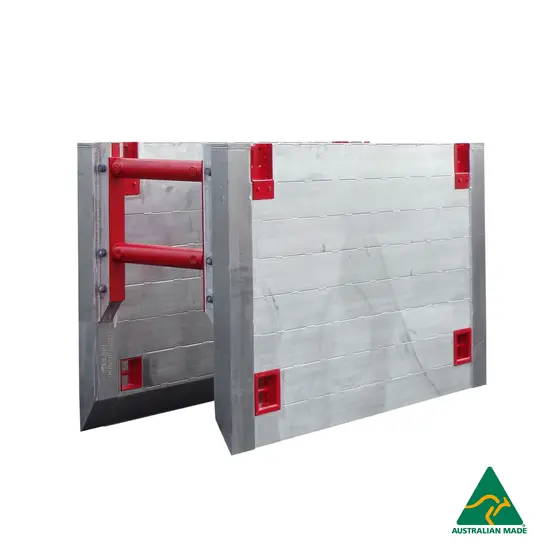 Large Aluminium Shoring Boxes