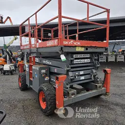 2018 Skyjack SJ8841RT Rough Terrain Scissor Lift