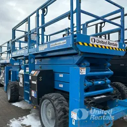 2015 Genie GS-4390 RT Rough Terrain Scissor Lift