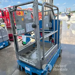 2017 Genie GR-20 Self-Propelled One-Person Lift