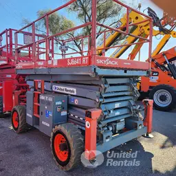 2017 Skyjack SJ8841RT Rough Terrain Scissor Lift