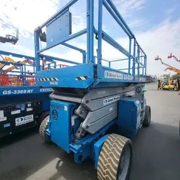 2013 Genie GS-4390 RT Rough Terrain Scissor Lift