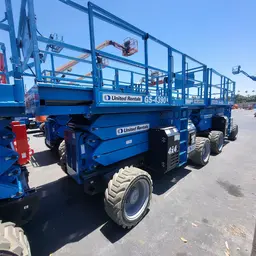2017 Genie GS-4390 RT Rough Terrain Scissor Lift
