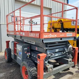 2018 Skyjack SJ8831RT Rough Terrain Scissor Lift