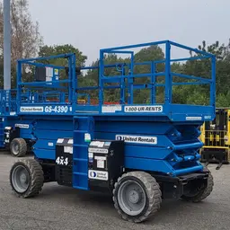 2017 Genie GS-4390 RT Rough Terrain Scissor Lift