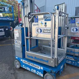 2018 Genie GR-20 Self-Propelled One-Person Lift