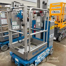 2018 Genie GR-20 Self-Propelled One-Person Lift