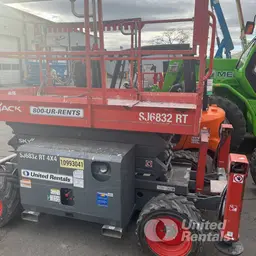 2019 Skyjack SJ6832RT Rough Terrain Scissor Lift