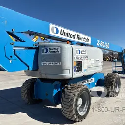 2015 Genie Z-80/60J Articulating Boom Lift